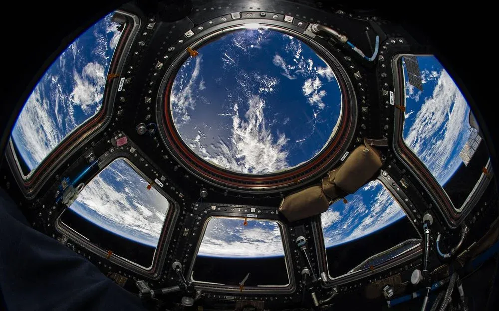 Fotografía de la tierra desde la ISS